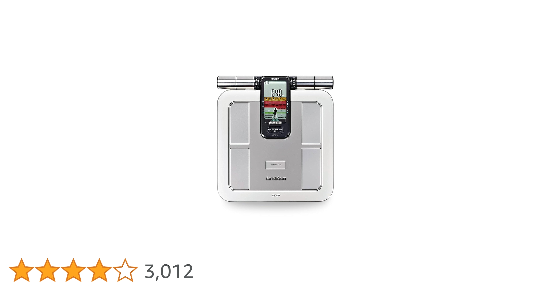 OMRON KaradaScan HBF-375 体重計 Amazon.com: Omron KARADA Scan Body Composition & Scale | HBF